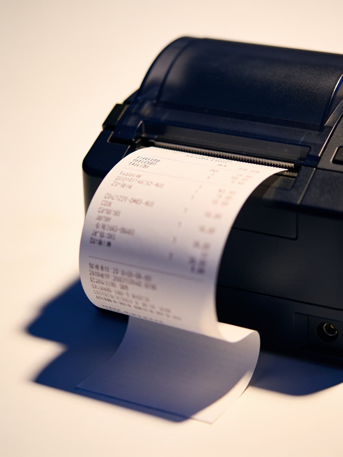 An 80mm receipt printing